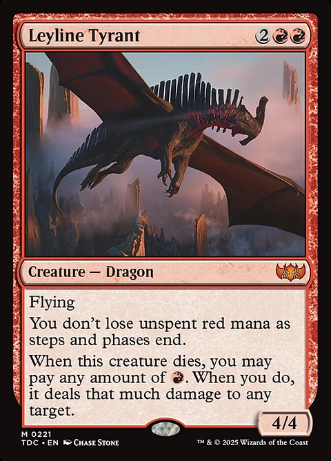 Leyline Tyrant | Inglés | NM | TDC