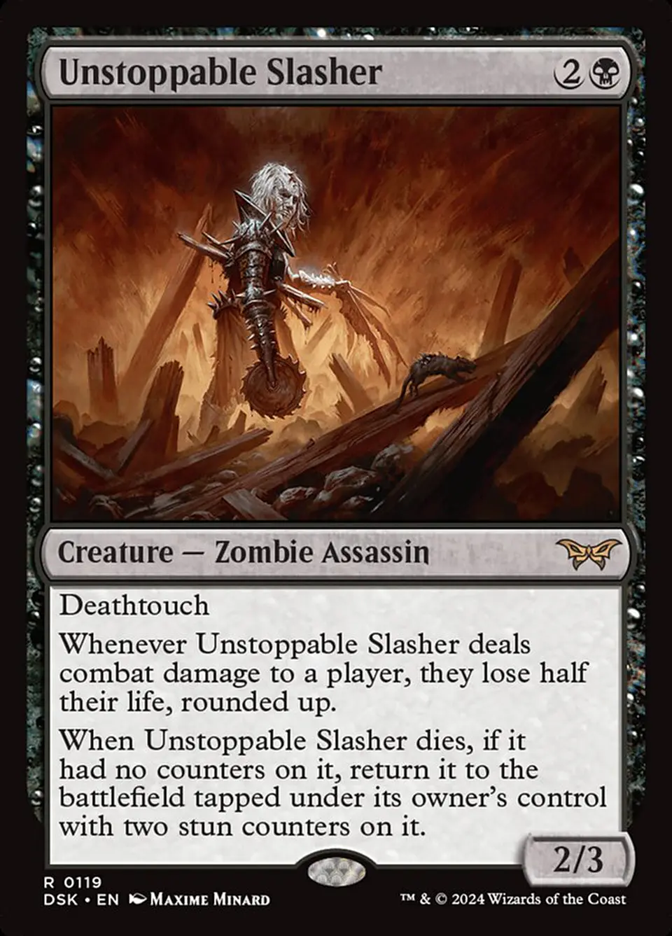 Unstoppable Slasher (foil) | Inglés | NM | DSK 1