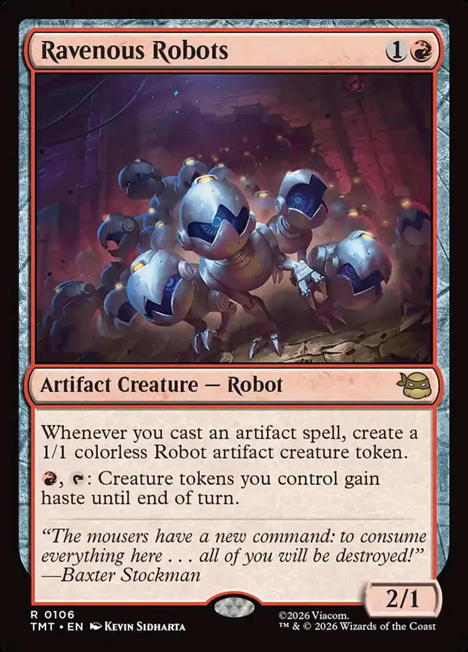 Ravenous Robots | Inglés | NM | TMT 1