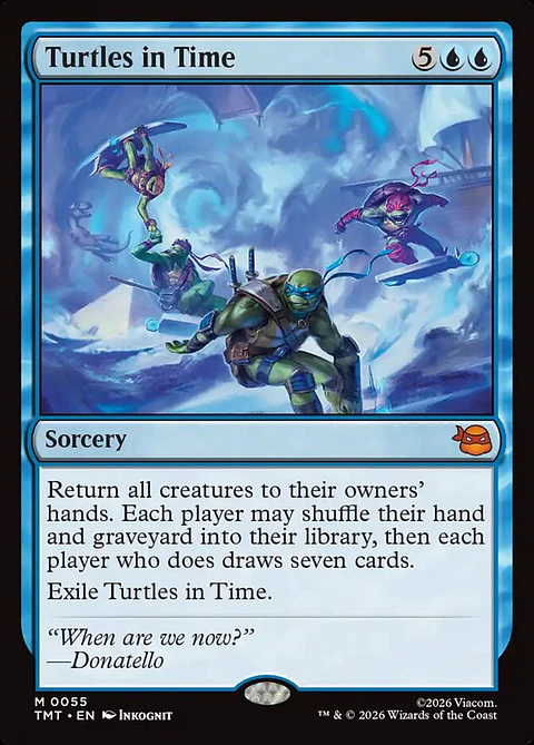 Turtles in Time | Inglés | NM | TMT