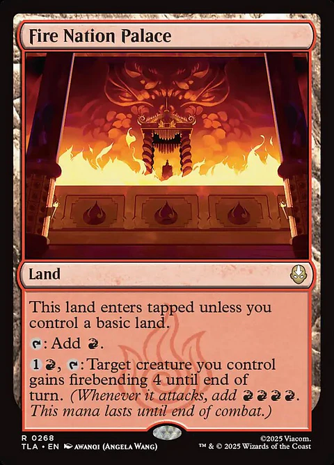 Fire Nation Palace | Inglés | NM | TLA