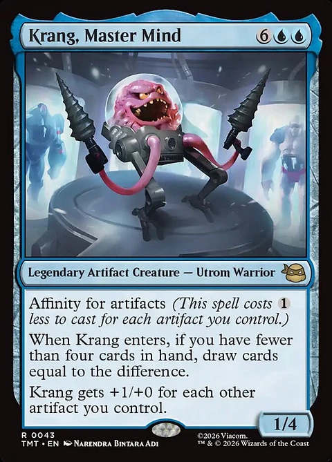 Krang, Master Mind | Inglés | NM | TMT