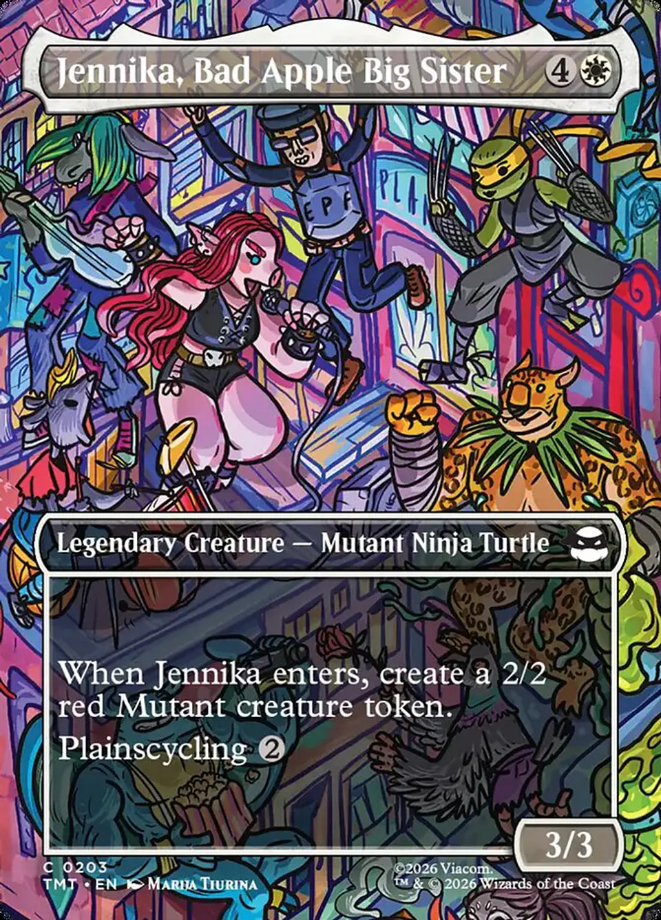 Jennika, Bad Apple Big Sister (Borderless) | Inglés | NM | TMT 1