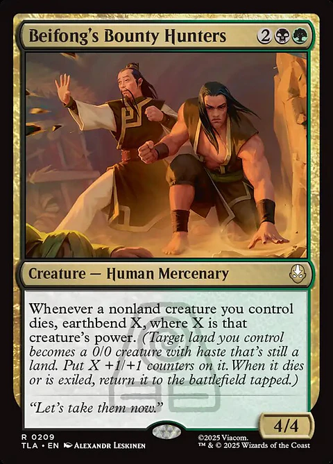 Beifong's Bounty Hunters | Inglés | NM | TLA