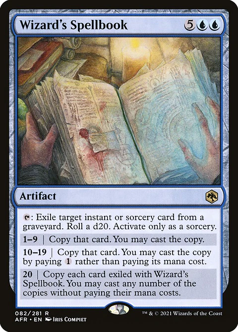 Wizard's Spellbook | Inglés | NM | AFR