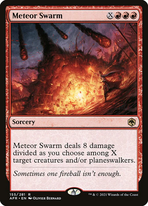 Meteor Swarm | Inglés | NM | AFR