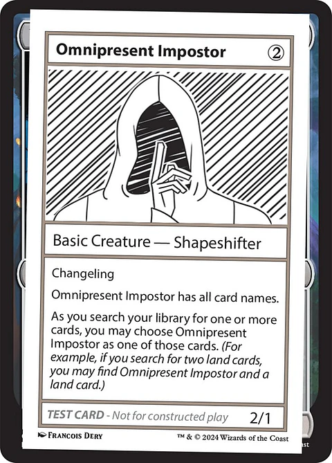 Omnipresent Impostor | Inglés | NM | MB2