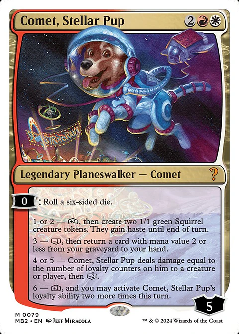 Comet, Stellar Pup | Inglés | NM | MB2