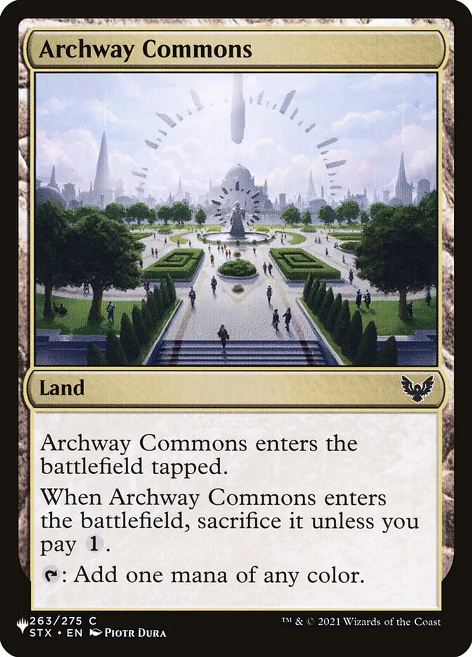 Archway Commons | Inglés | NM | PLST 1