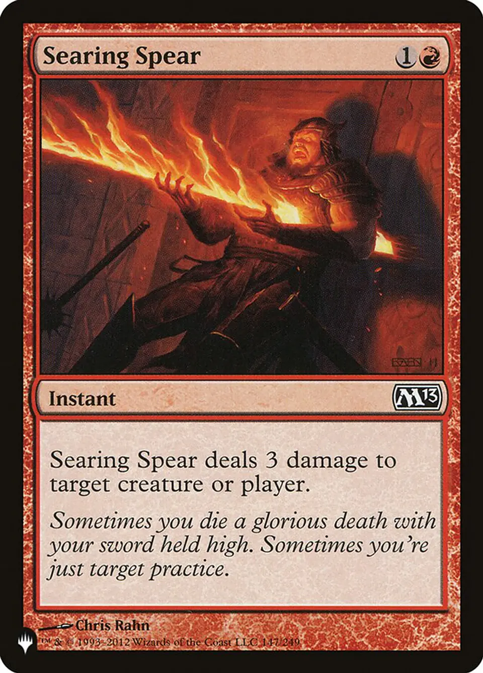 Searing Spear | Inglés | NM | PLST 1
