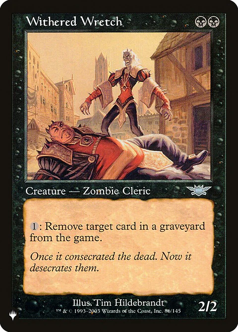 Withered Wretch (Retro Frame) | Inglés | NM | PLST