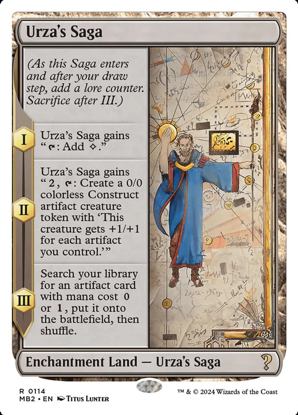 Urza's Saga | Inglés | NM | MB2 1