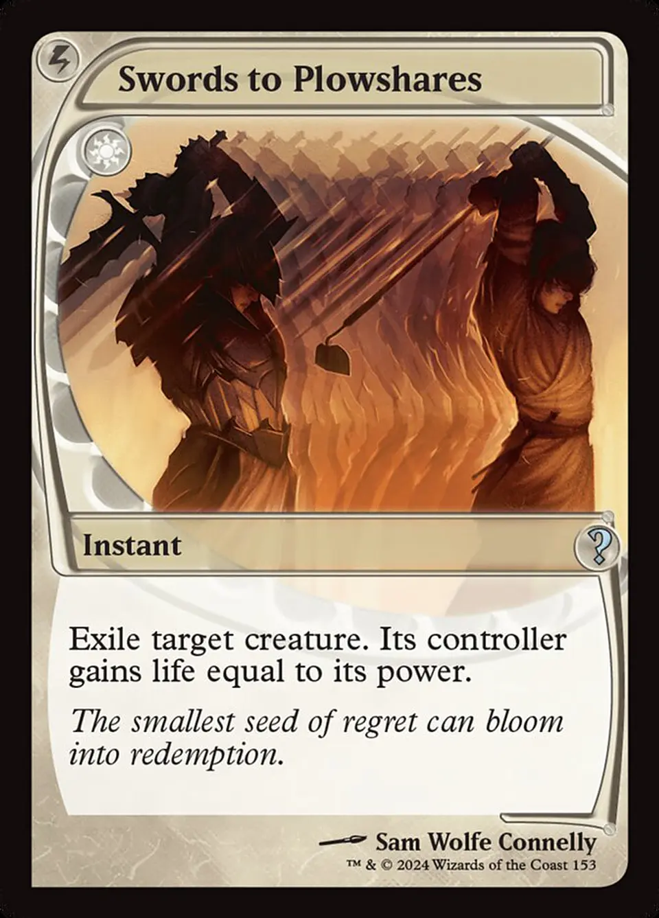 Swords to Plowshares | Inglés | NM | MB2 1