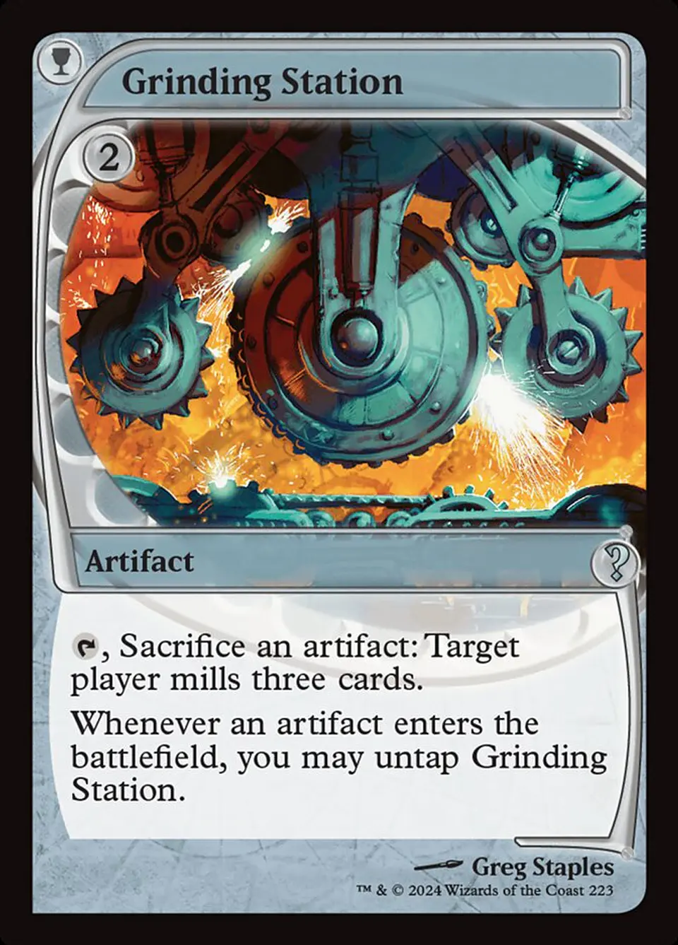 Grinding Station | Inglés | NM | MB2 1