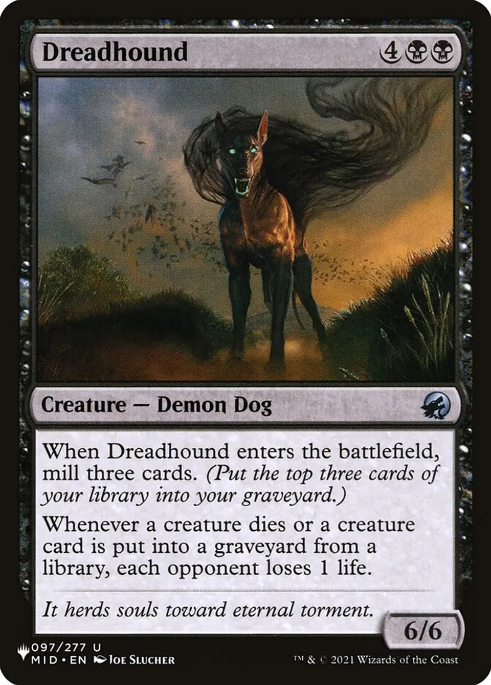 Dreadhound | Inglés | NM | PLST 1