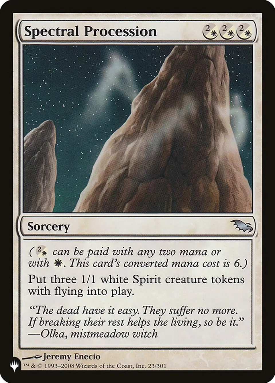 Spectral Procession | Inglés | NM | PLST 1