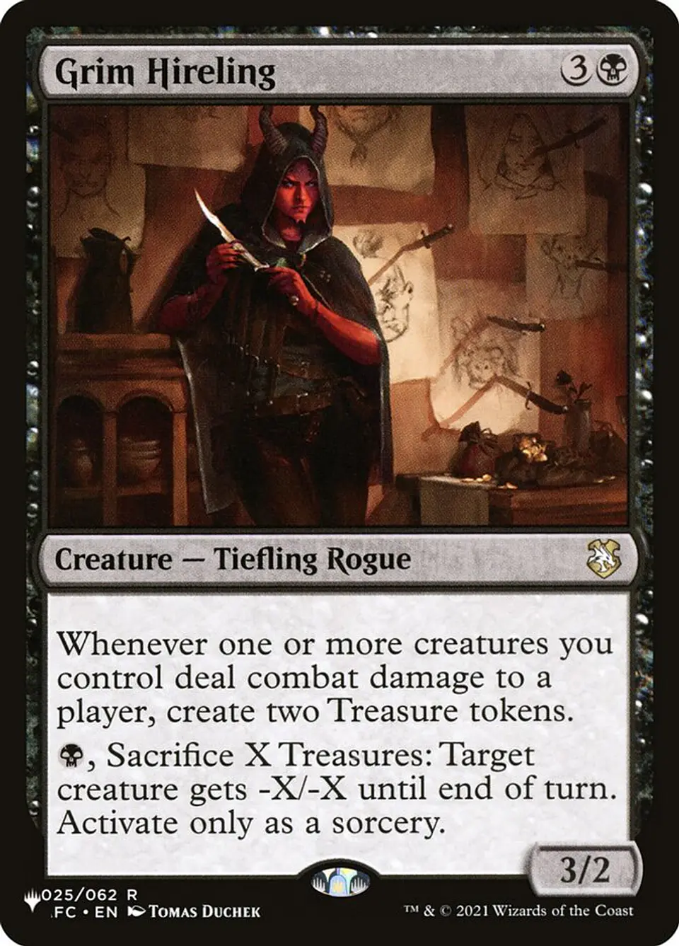Grim Hireling | Inglés | NM | PLST 1