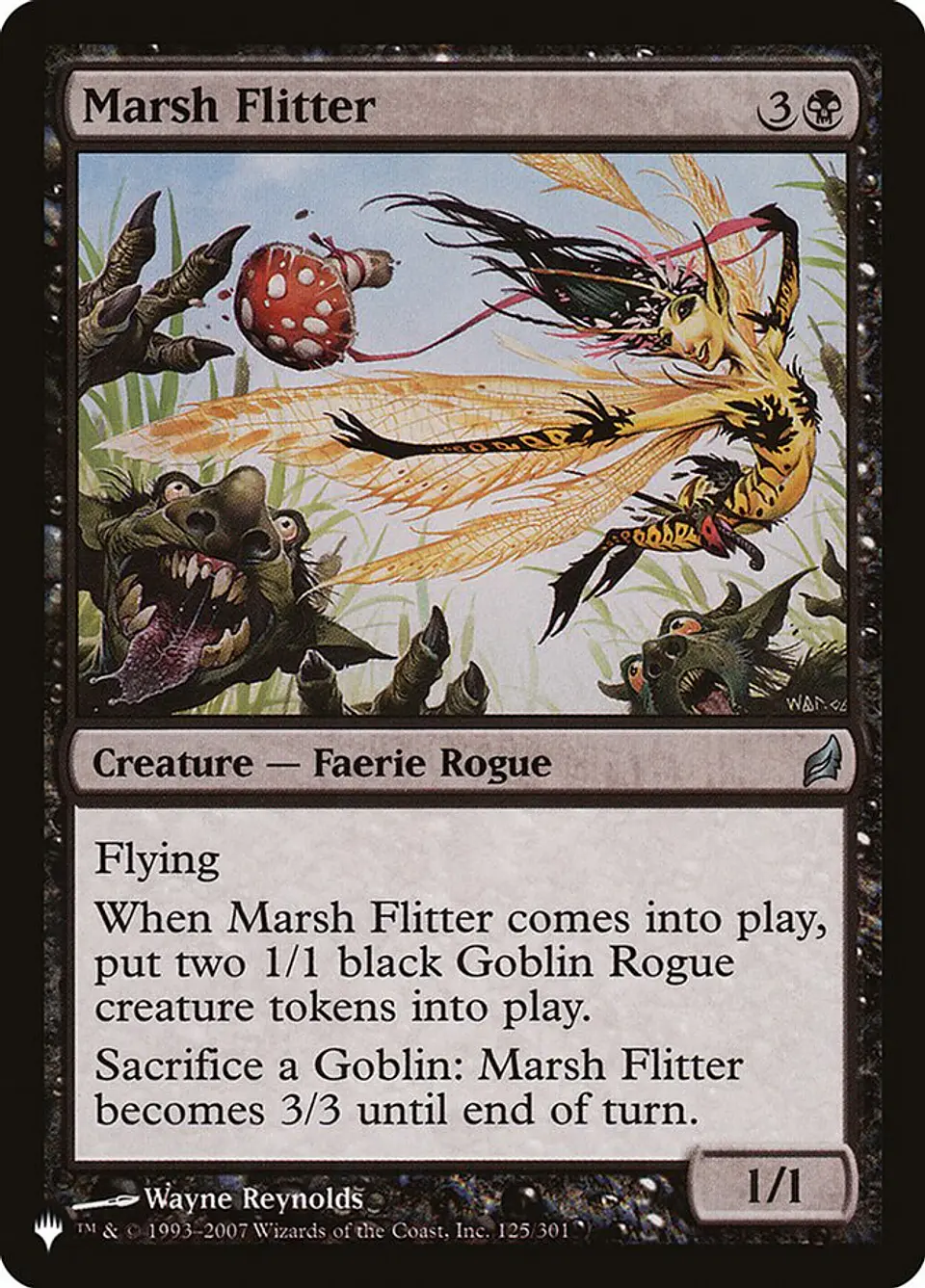 Marsh Flitter | Inglés | NM | PLST 1