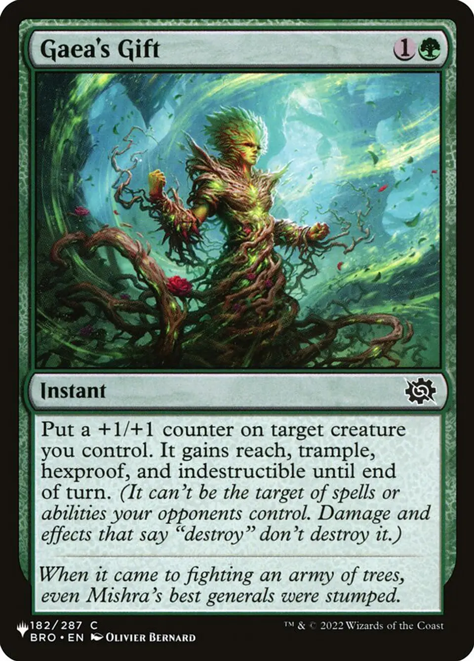 Gaea's Gift | Inglés | NM | PLST 1