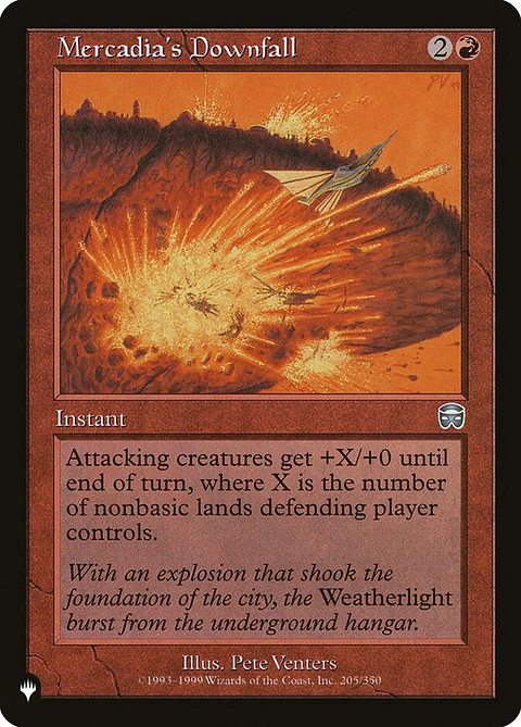 Mercadia's Downfall (Retro Frame) | Inglés | NM | PLST