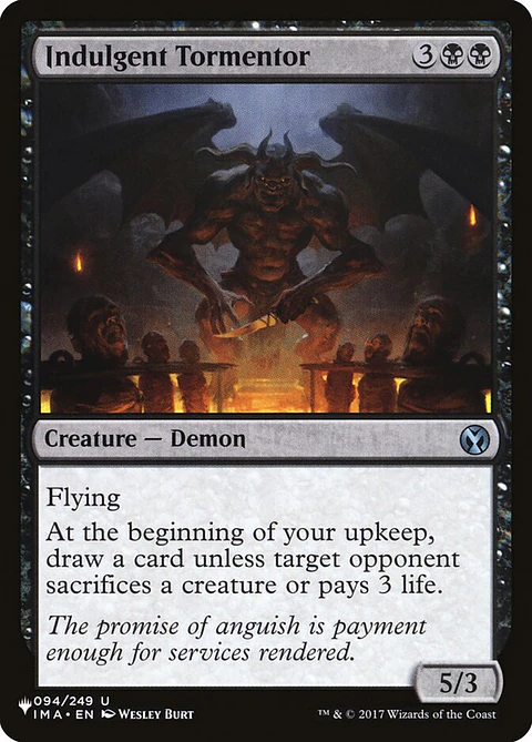 Indulgent Tormentor | Inglés | NM | PLST