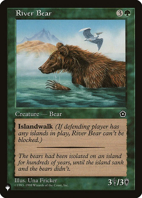 River Bear (Retro Frame) | Inglés | NM | PLST