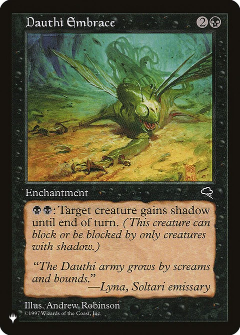 Dauthi Embrace (Retro Frame) | Inglés | NM | PLST