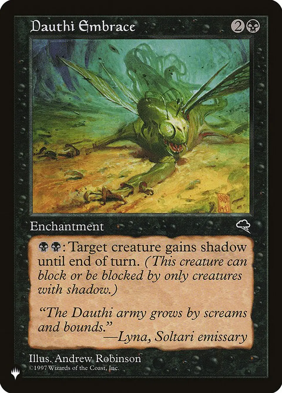 Dauthi Embrace (Retro Frame) | Inglés | NM | PLST 1