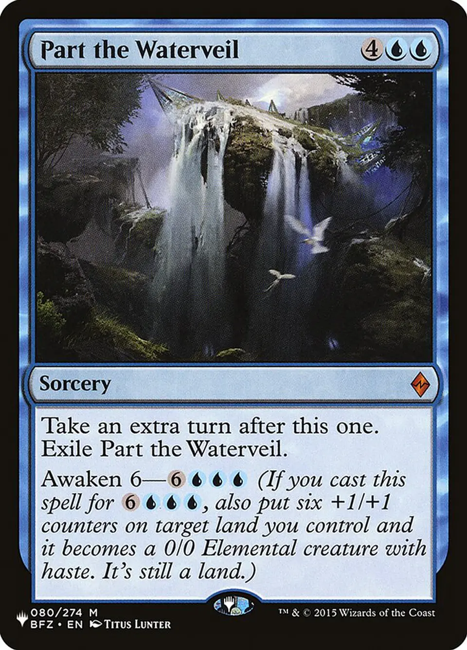 Part the Waterveil | Inglés | NM | PLST 1