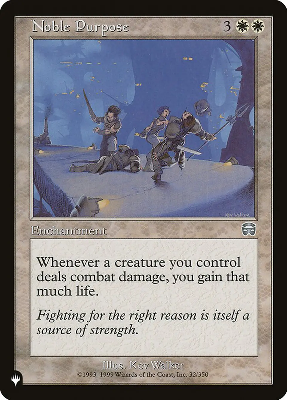 Noble Purpose (Retro Frame) | Inglés | NM | PLST 1