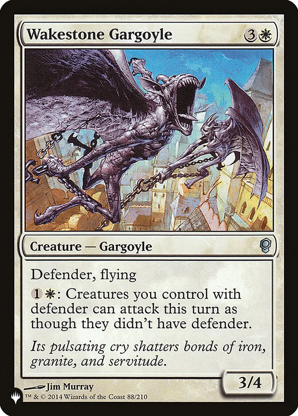 Wakestone Gargoyle | Inglés | NM | PLST 1