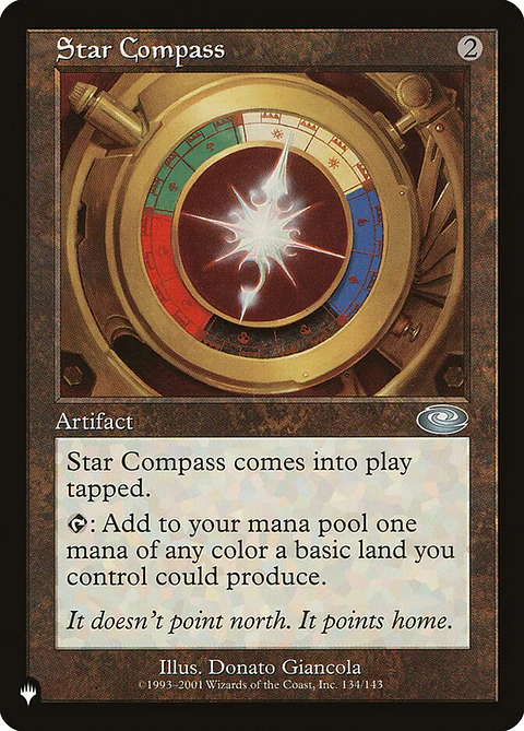 Star Compass (Retro Frame) | Inglés | NM | PLST