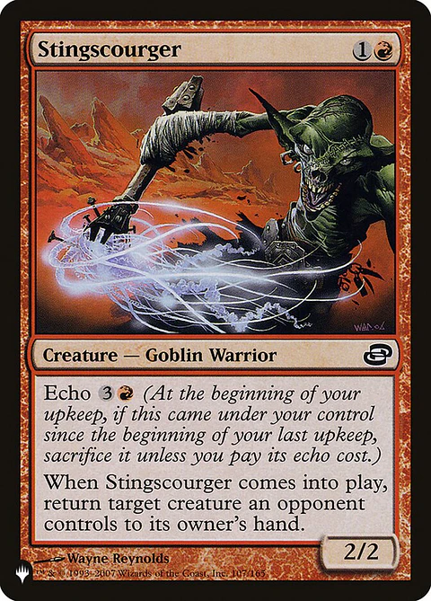 Stingscourger | Inglés | NM | PLST