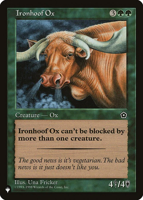 Ironhoof Ox (Retro Frame) | Inglés | NM | PLST