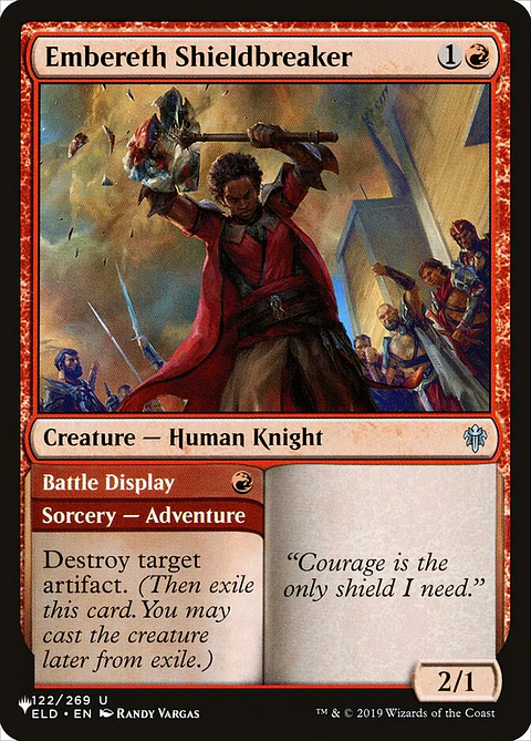 Embereth Shieldbreaker // Battle Display | Inglés | NM | PLST