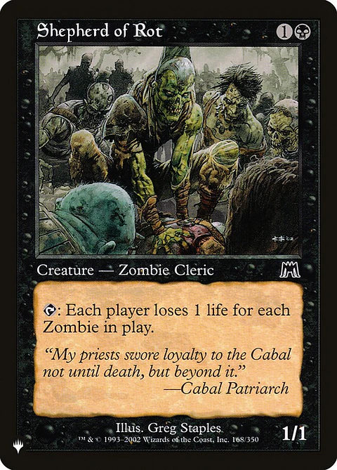Shepherd of Rot (Retro Frame) | Inglés | NM | PLST