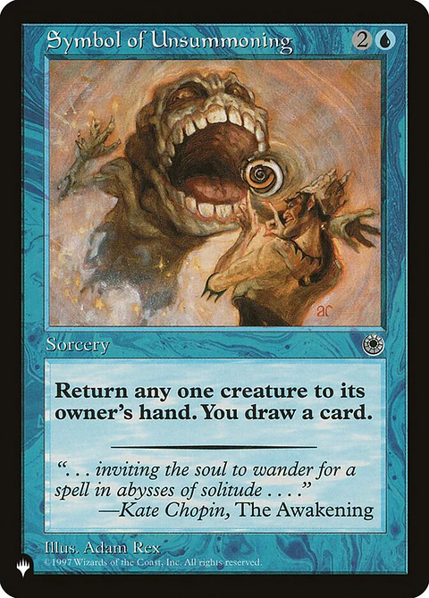 Symbol of Unsummoning (Retro Frame) | Inglés | NM | PLST