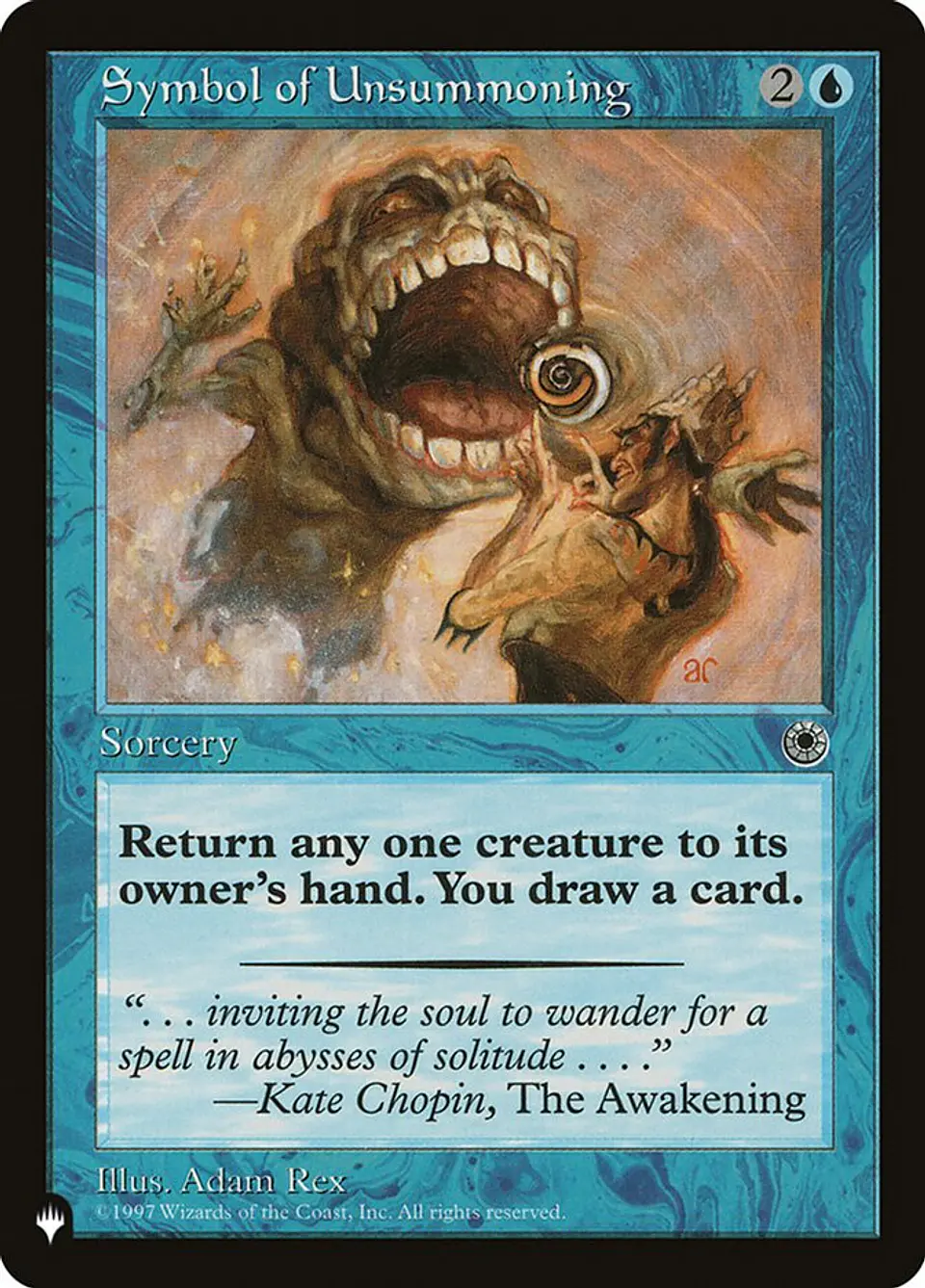 Symbol of Unsummoning (Retro Frame) | Inglés | NM | PLST 1