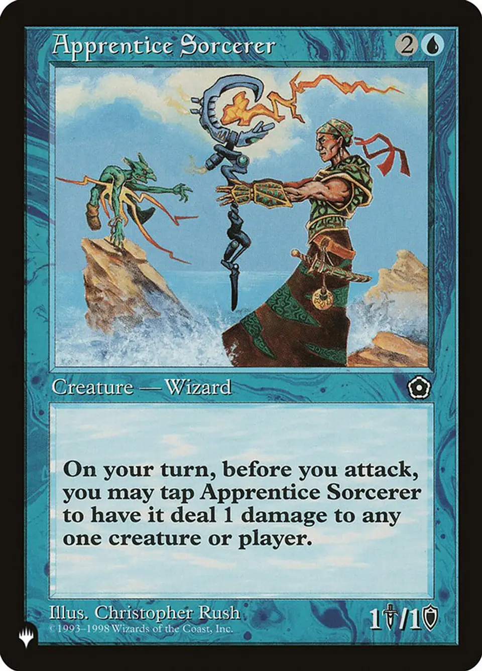 Apprentice Sorcerer (Retro Frame) | Inglés | NM | PLST 1