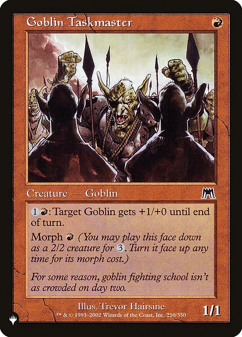 Goblin Taskmaster (Retro Frame) | Inglés | NM | PLST