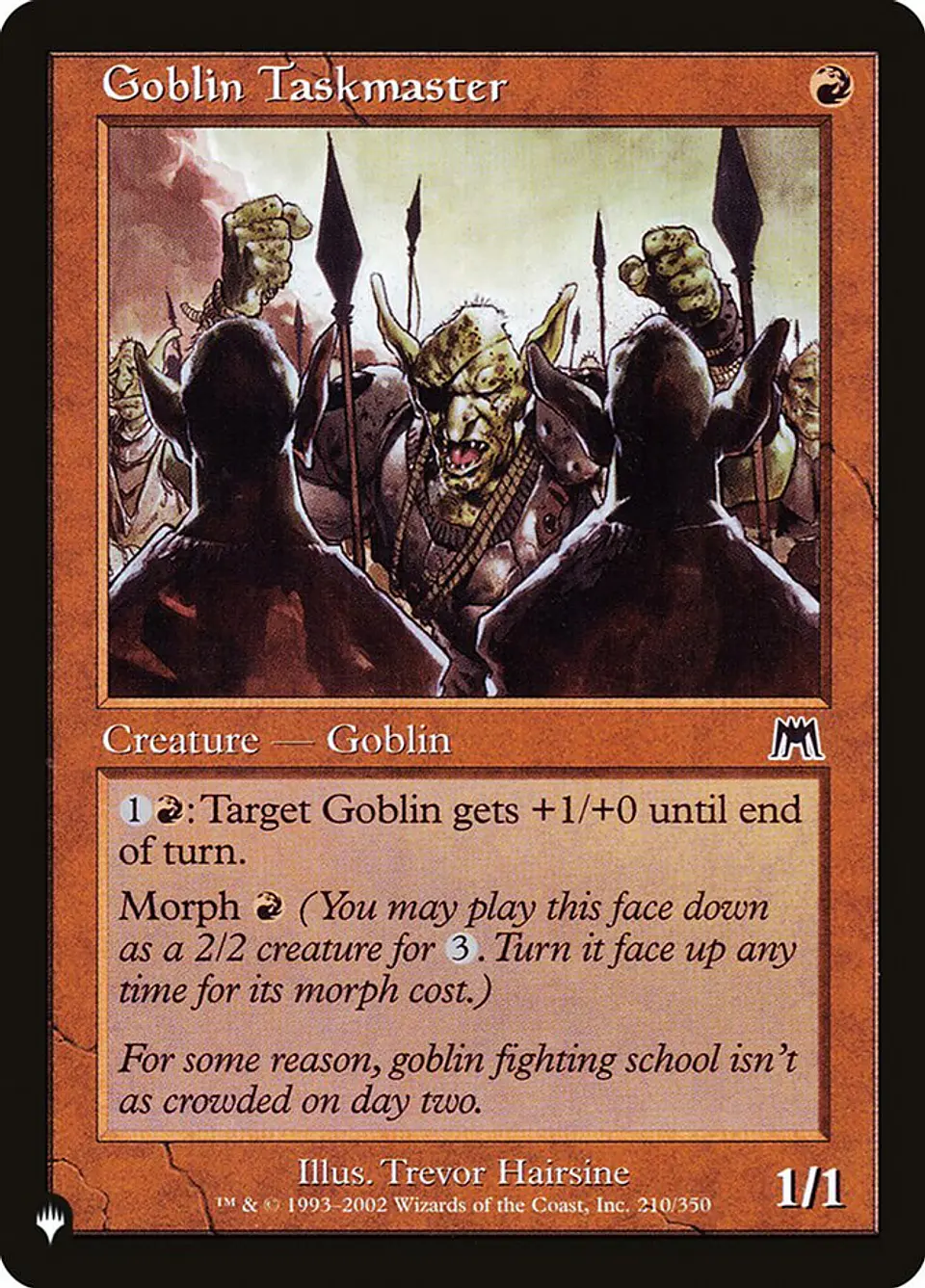 Goblin Taskmaster (Retro Frame) | Inglés | NM | PLST 1