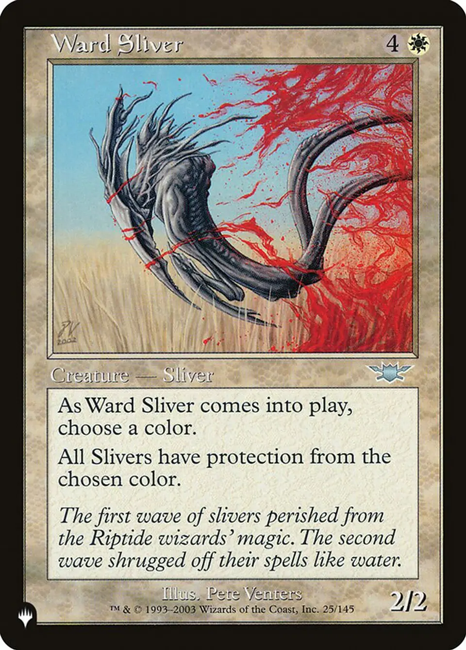 Ward Sliver (Retro Frame) | Inglés | NM | PLST 1