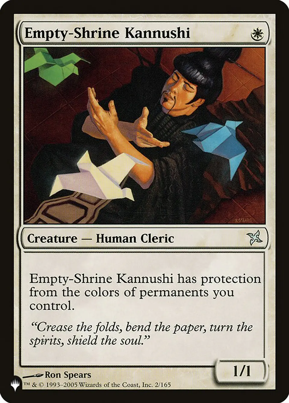Empty-Shrine Kannushi | Inglés | NM | PLST 1