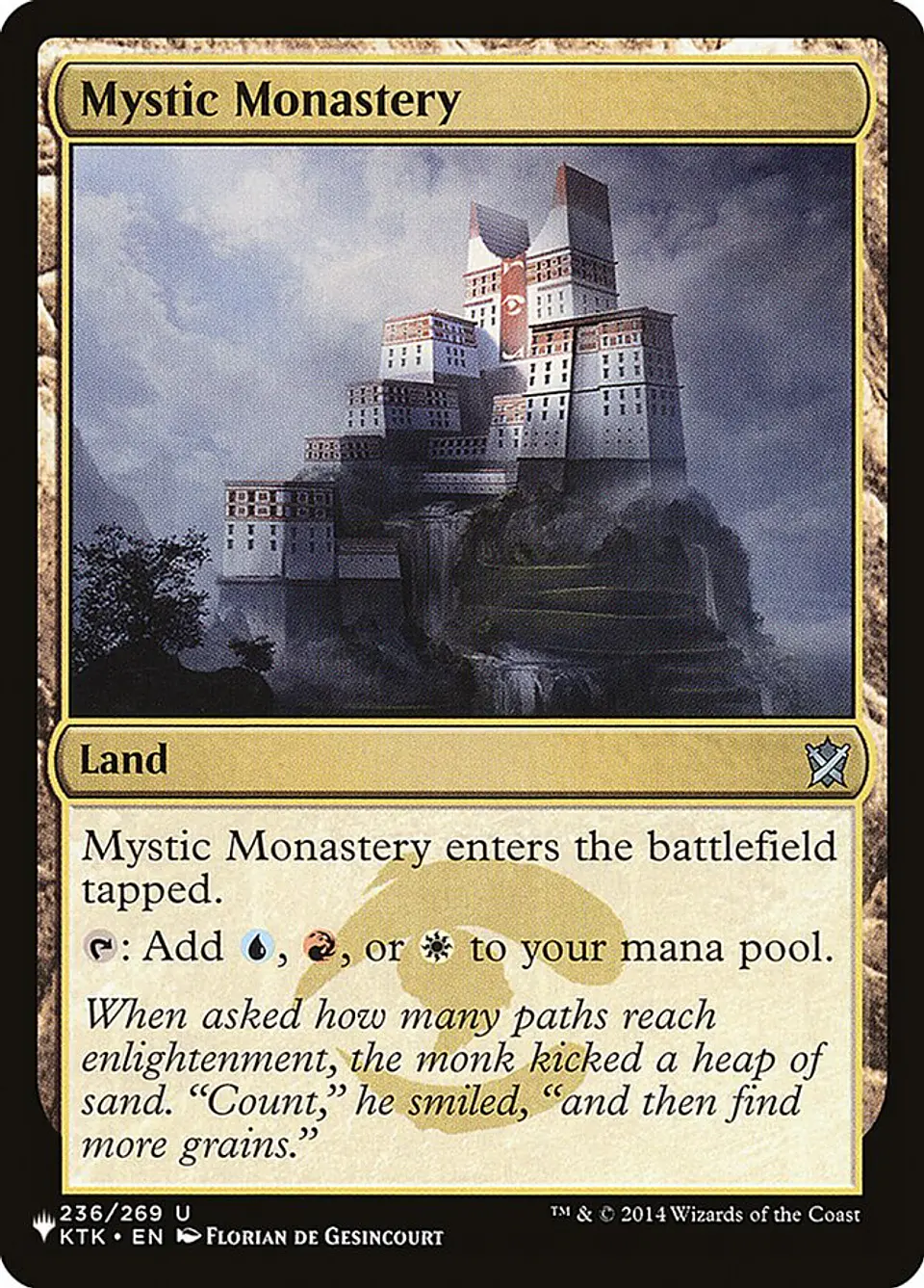 Mystic Monastery | Inglés | NM | PLST 1