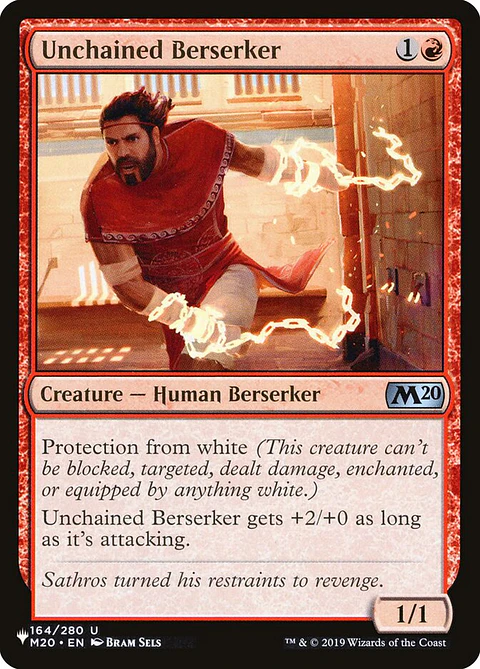 Unchained Berserker | Inglés | NM | PLST