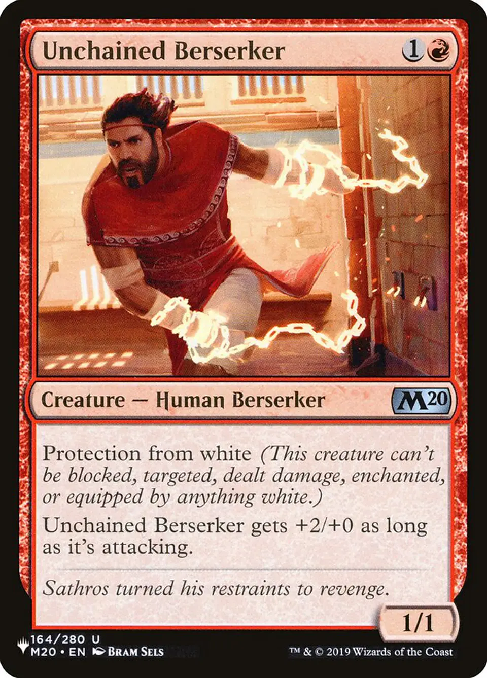 Unchained Berserker | Inglés | NM | PLST 1