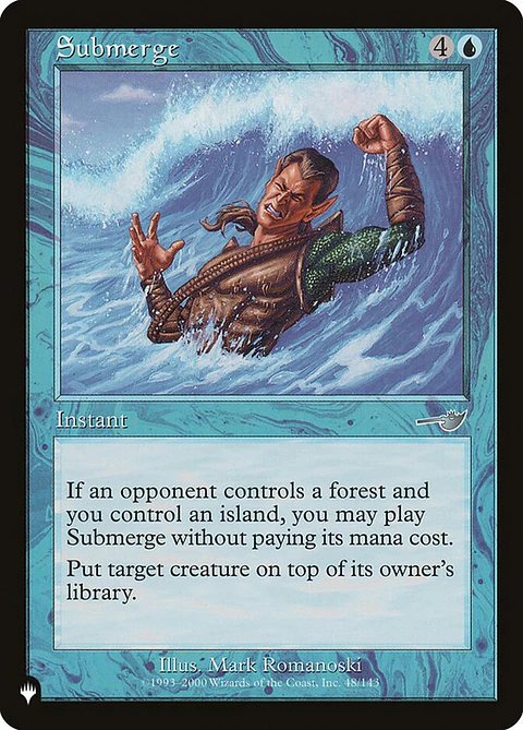 Submerge (Retro Frame) | Inglés | NM | PLST