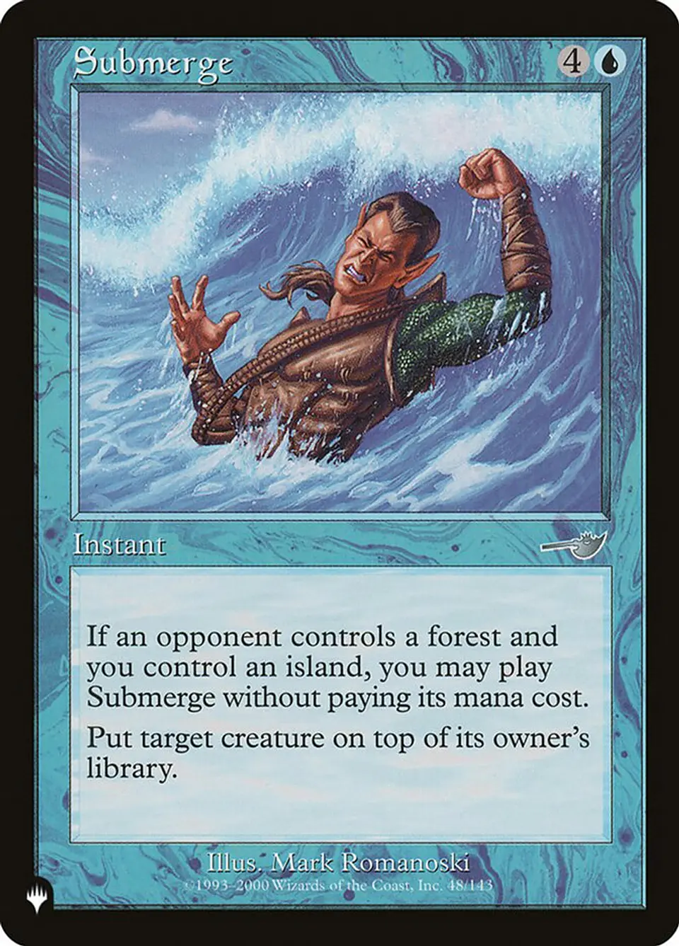 Submerge (Retro Frame) | Inglés | NM | PLST 1