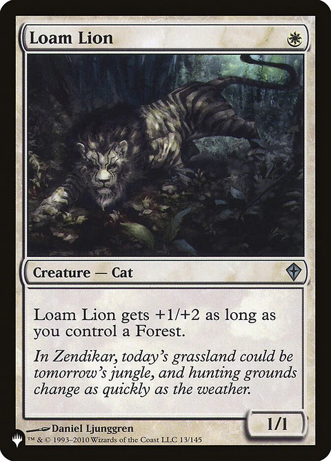 Loam Lion | Inglés | NM | PLST