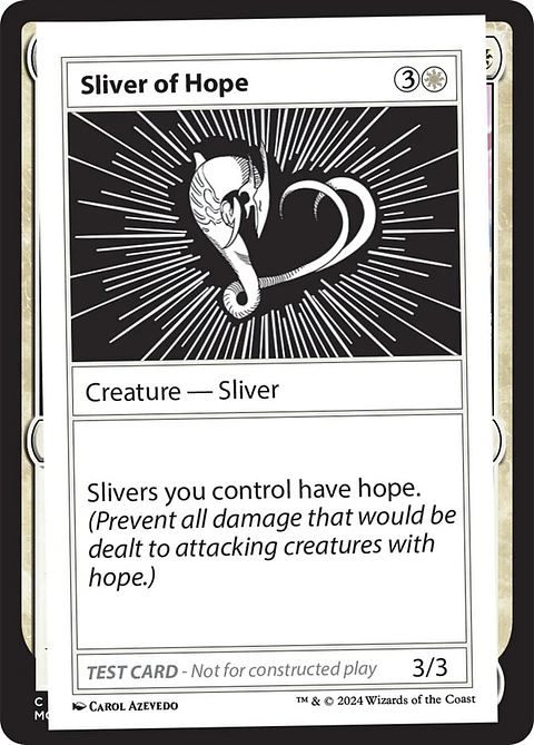 Sliver of Hope | Inglés | NM | MB2
